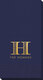 Striped Initial Guest Towels Image 1 of 2